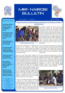 MRF Nairobi July Bulletin
