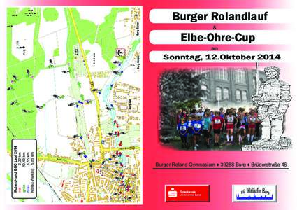 Burger Rolandlauf & Elbe-Ohre-Cup am