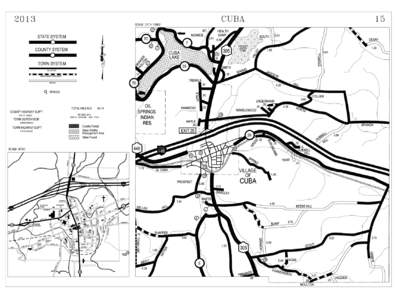 STATE SYSTEM COUNTY SYSTEM TOWN SYSTEM BLACKTOP IMPROVEMENT PROGRAM GRAVEL