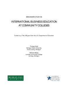 North Central Association of Colleges and Schools / Vocational education / Association of Public and Land-Grant Universities / Oak Ridge Associated Universities / Community college / Michigan State University / Business school / Lansing /  Michigan / Geography of Michigan / Education / Michigan