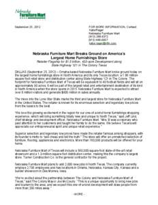 Microsoft Word - NFM Dallas Press Release FINAL