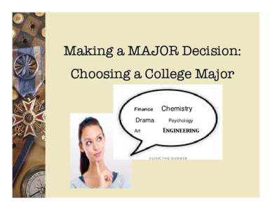 Choosing A Major 2009.ppt