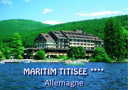 Spa Allemagne : hotel luxe Foret Noire avec centre de thalassotherapie ou sejour thalasso Allemagne