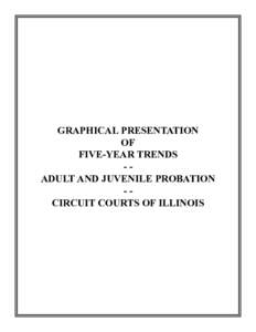 GRAPHICAL PRESENTATION OF FIVE-YEAR TRENDS -ADULT AND JUVENILE PROBATION -CIRCUIT COURTS OF ILLINOIS