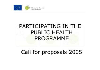 A new health strategy for the European Community