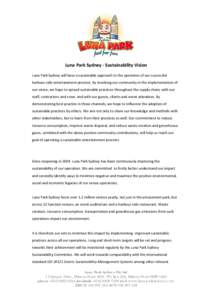 Microsoft Word - Luna Park Sydney Sustainability Vision_spaced.doc