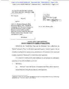 Case 1:14-cvRMB-AJP Document 206 FiledPage 1 of 8 Case 1:14-cvRMB-AJP DocumentFiledPage 1of8 UNITED STATES DISTRICT COURT SOUTHERN DISTRICT OF NEW YORK