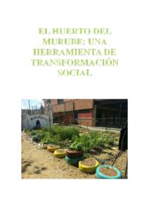 1. Título del Proyecto: EL HUERTO DEL MURUBE: UNA HERRAMIENTA DE TRANSFORMACION SOCIAL 2. Datos del centro educativo. I.E.S Joaquín Romero Murube (Categoría Educacion Secundaria) 3. Datos de contacto de la persona qu