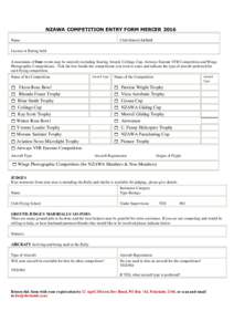 Microsoft Word - Competition Entry Form and Conditions of Competition.doc