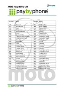 West Berkshire / Moto Hospitality / Chieveley / Knutsford / Delamere / Frankley / Woolley / Pease Pottage / Counties of England / Geography of England / Geography of the United Kingdom