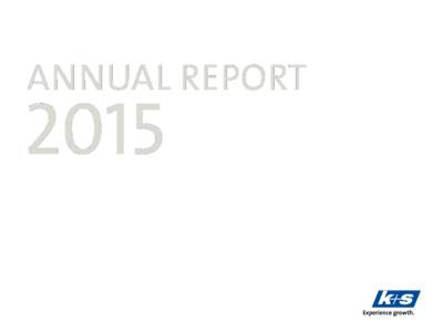 ANNUAL REPORT  2015 	 Development of forecasts for the full year 2015		 Financial Report
