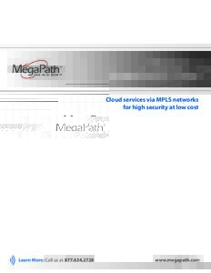 Advantages of Managed Security Services Cloud services via MPLS networks for high security at low cost  Learn More: Call us at[removed]