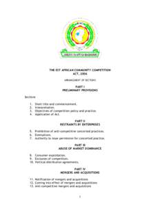 Monopoly / Business / European Union law / Economics / Law / European Union competition law / Article 101 of the Treaty on the Functioning of the European Union / Competition law / Mergers and acquisitions / Government procurement in the United States