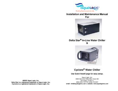 Engineering / Chiller / Heat exchanger / Water chiller / Refrigerant / Condenser / McQuay International / Heating /  ventilating /  and air conditioning / Mechanical engineering / Chemical engineering