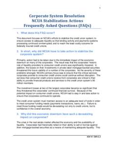 Microsoft Word - CSR-8_0 Corporate Stabilization Actions FAQ.docx