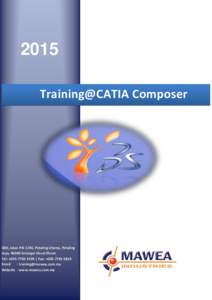 2015  Contents Training@CATIA Composer