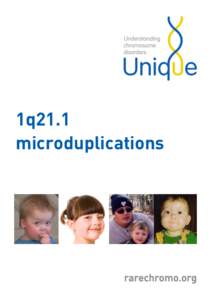 1q21.1 microduplications rarechromo.org  Sources