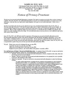 Law / Data privacy / Medical informatics / Policy / Privacy policy / Internet privacy / Health informatics / Health Insurance Portability and Accountability Act / Canadian privacy law / Privacy law / Ethics / Privacy