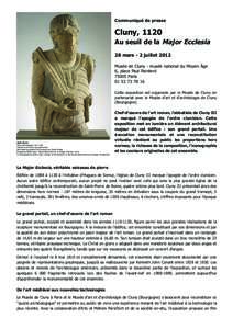 Dossier de presse CLuny 1120