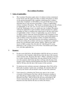 Legal documents / Federal Rules of Civil Procedure / Mediation / Default judgment / Lawsuit / Adversary proceeding in bankruptcy / Demurrer / Complaint / Summons / Law / Civil procedure / Legal terms