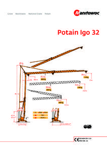 Potain Igo 32  0,9 m 30 m 10,1 m