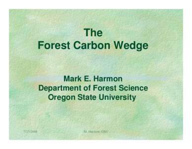 Modeling Carbon Dynamics and their Economic Implications in Two Forest Regions: Pacific Northwest and Northwestern Russia