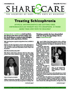 www.amiquebec.org  Spring 2006 VOL. 29 No. 2 S hare Care T h e