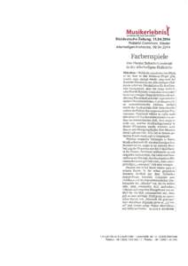 MusikerIebnis~( w.r hören will. kinn wei erleben Süddeutsche Zeitung, [removed]Roberto Cominiani, Klavier Allerheiligen-Hofkirche, [removed]
