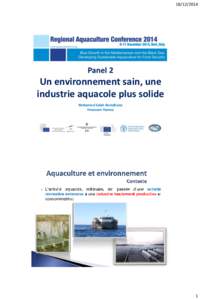 [removed]Panel 2 Un environnement sain, une industrie aquacole plus solide