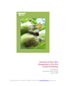 Apple Pest Management Transition Project