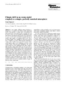 Climate Dynamics:glima|¢ Uynumia © Springer-Verlag 1995