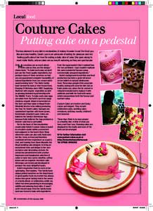 Local food  Couture Cakes 