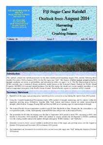 Tropical meteorology / Climate / Tavua / Lautoka District / Telephone numbers in Fiji / El Niño-Southern Oscillation / Rakiraki District /  Fiji / La Niña / Rail transport in Fiji / Atmospheric sciences / Meteorology / Physical oceanography