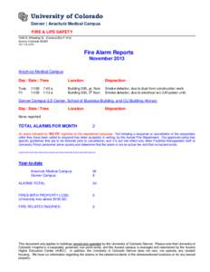 Microsoft Word - Fire Alarm Reports Nov13.docx