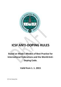 Microsoft Word - WADA ICSF_Rules 2015 final.docx