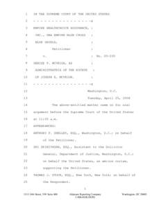 Empire HealthChoice Assurance, Inc. v. McVeigh[removed]) , 05-200