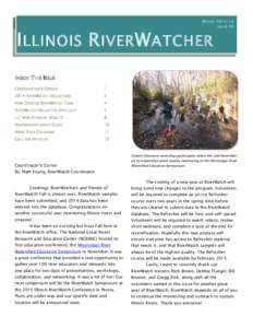 Page 1  Illinois RiverWatcher Winter[removed]I LLINOIS R IVER W ATCHER