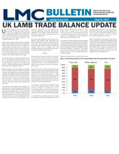 BULLETIN  WEEKLY PUBLICATION OF THE LIVESTOCK AND MEAT COMMISSION FOR NORTHERN IRELAND