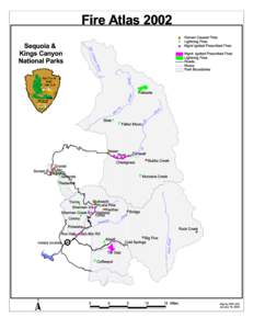 Fire Atlas 2002 ÿ Lightning Fires  # Mgmt Ignited Prescribed Fires