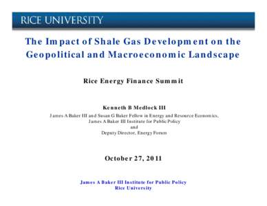 Microsoft PowerPoint - Shale Gas (REFS-Oct[removed])
