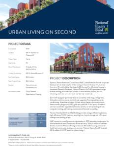 ®  URBAN LIVING ON SECOND PROJECT DETAILS Completed