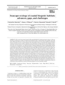 MARINE ECOLOGY PROGRESS SERIES Mar Ecol Prog Ser