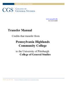 www.cgs.pitt.edu[removed]Transfer Manual Credits that transfer from