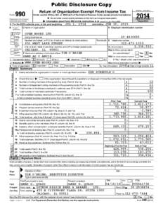 Public Disclosure Disclosure Copy Copy Public Form Form