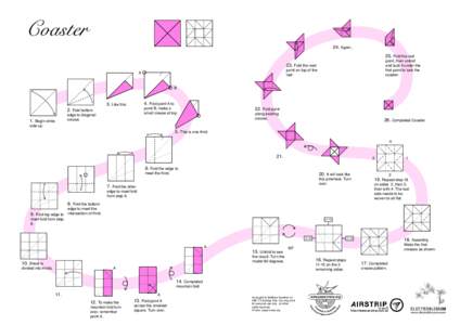 24. Again[removed]Fold the last point, then unfold and tuck it under the first point to lock the