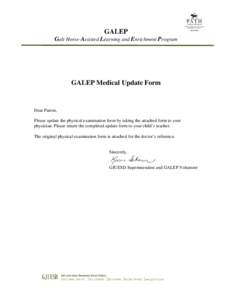 Microsoft Word - GALEP Riding Program Medical Update Form