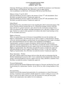 Local government in the United States / Borthwick / Local government in Connecticut / Local government in Massachusetts / Local government in New Hampshire / Board of selectmen / Minutes / Motion / State governments of the United States / Government / New England