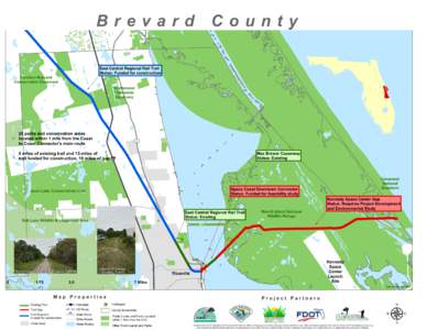 Brevard  County East Central Regional Rail Trail Status: Funded for construction