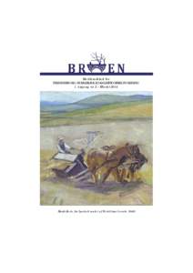 Medlemsblad for FREDENSBORG-HUMLEBÆK LOKALHISTORISKE FORENING 1. årgang nr. 2 - Efterår 2014 Høstbillede fra Lønholt malet af Petri Gissel (omkr. 1940)