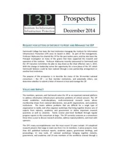 Microsoft Word - I3P Prospectus - FINAL.DOCX